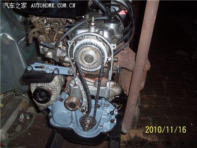 夏利tj-376 发动机 维修 翻新 作业