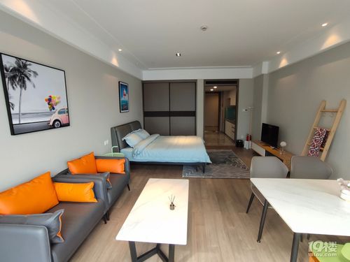 椒江玉兰广场商务大厦豪华精装单身公寓出租5000元月