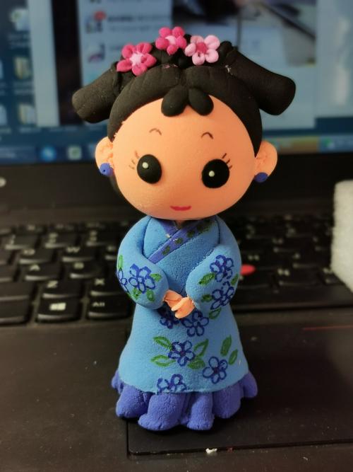 我的超轻粘土作品—动物和人物