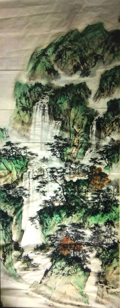 高山流水古韵传情,翰墨丹青溢彩飘香━━著名山水画家