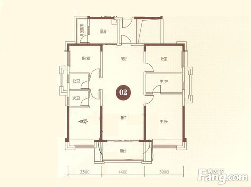 00㎡_招商依云曦城户型图-佛山搜房网