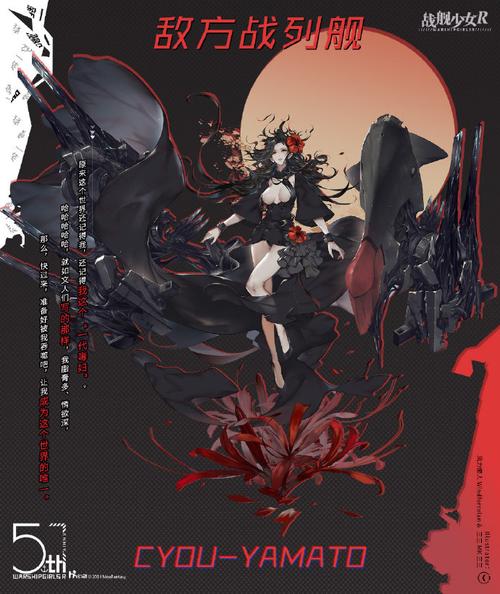 战舰少女r敌方舰船youyamato介绍及立绘说明