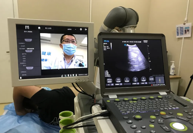 挂号在克州b超在江苏两地医院开启5g远程超声