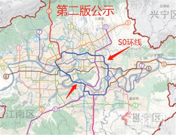 看过来南宁地铁新一轮规划来了总里程由5926km变成为568km还有这些