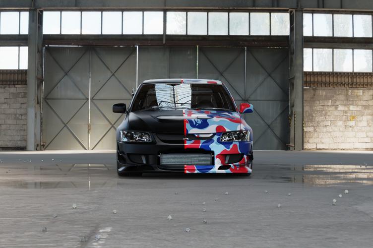 mistubishi evo9-bape1/2