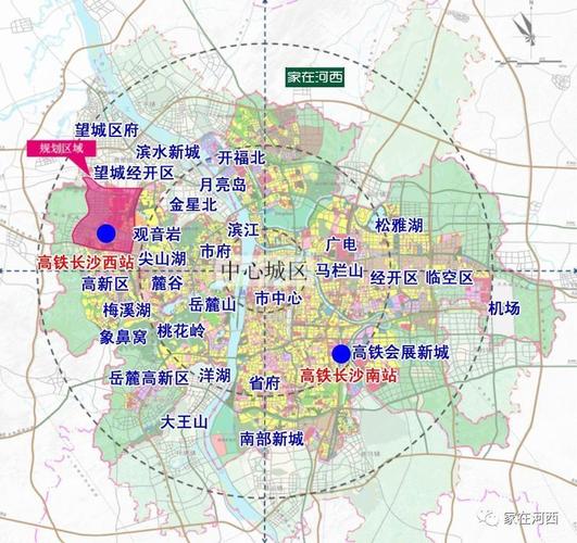 高铁长沙西站的过去和未来