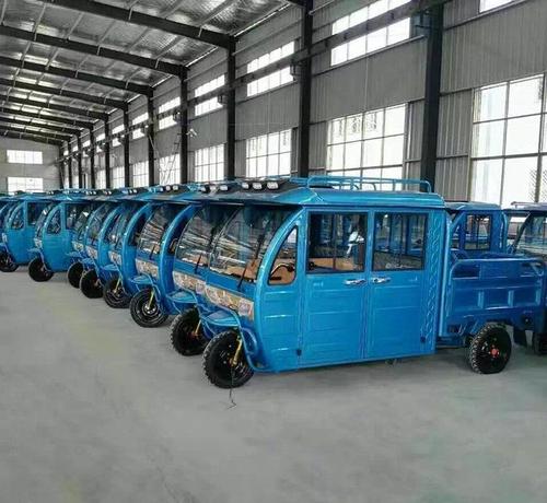 双排半封闭电动车 电动三轮车 拉货电动三轮车