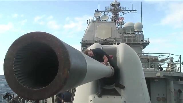 大炮巨舰时代过时为何美国舰炮口径越来越大有钱所以选择多