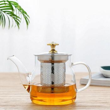 可加热煮茶器套装小型蒸煮茶壶玻璃养生花茶壶电热炉烧水壶花茶具单壶