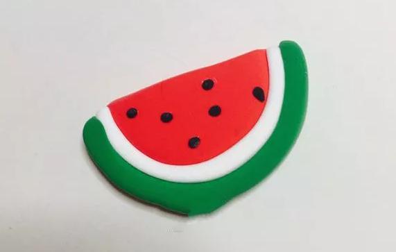 粘土西瓜手工制作步骤图解