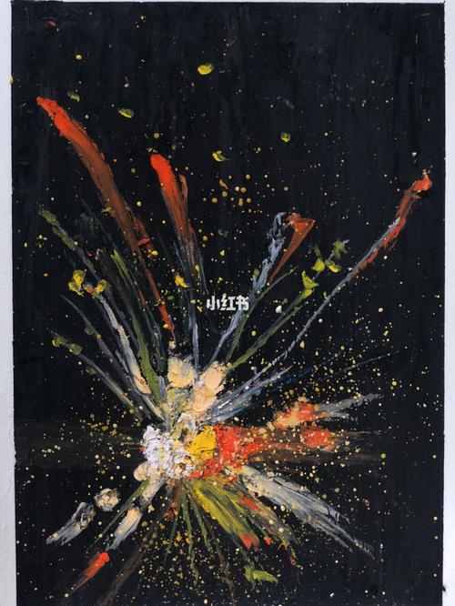 kiki大魔王 第一次画油画棒,真的很解压!考试结束之后