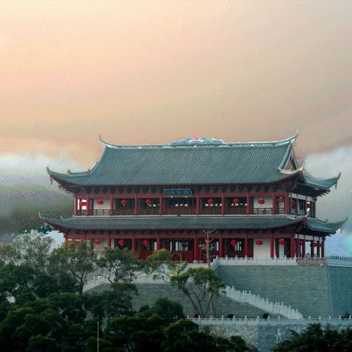 福州镇海楼:屏山涵黛独登楼