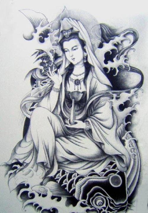 观音纹身图案大全推荐