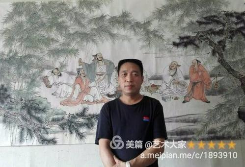 潇洒飘逸 酣畅淋漓-著名画家尹江林作品赏析