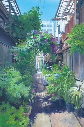 写实风格动漫插画