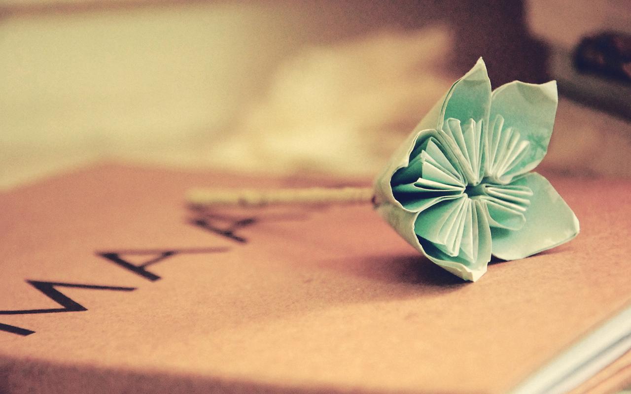 唯美非主流小清新彩色纸船高清桌面壁纸下载第二辑