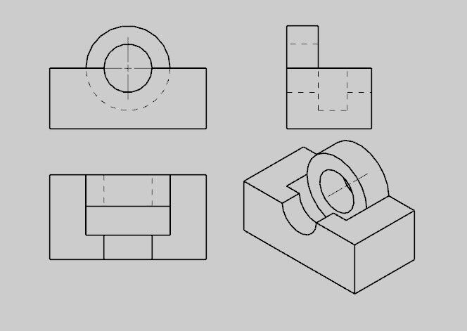 工程制图组合体问题