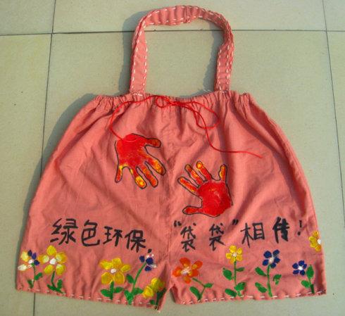 材料生态环保.   二,手工缝绘,彰显环保