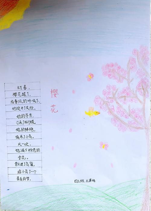 春天带来的不只是艾青笔下数不清的绿,还有你笔下粉色的樱花,更有