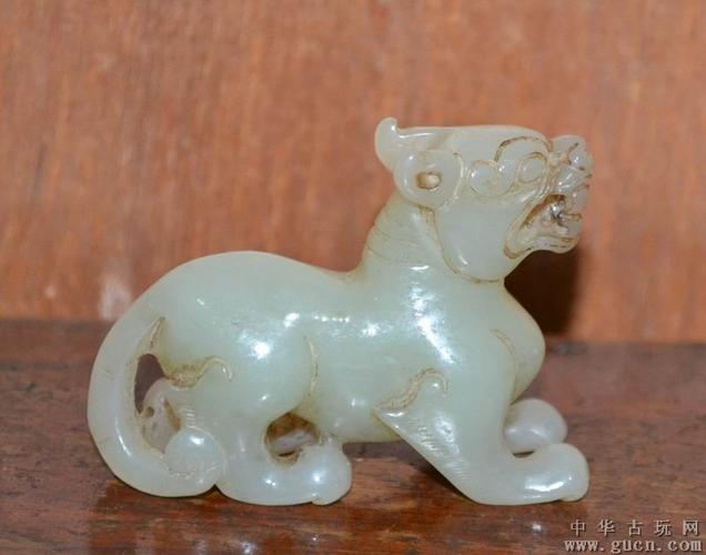 清代和田玉玉虎 - 中华古玩网 - 古董收藏,古玩收藏,古玩鉴定,古玩