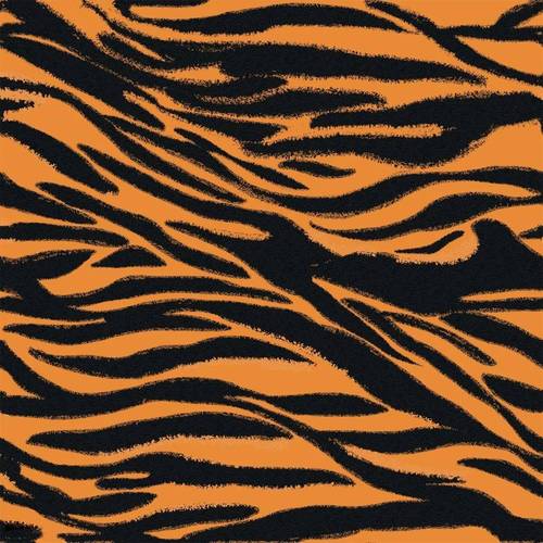 玩出多种花样,经典原色,活力炫彩,拼接重组……不同样式的虎纹图案随