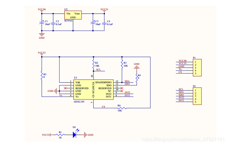 基于stm32单片机的智能手环心率计步器体温显示方案原理图程序设计