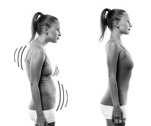 经常弯腰驼背,造成腰肌劳损,小腹突出