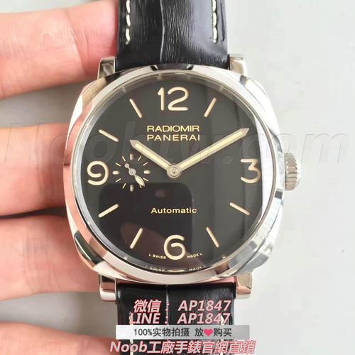 沛纳海panerai radiomir 1940系列pam00572腕表 p4000机芯 自动机械