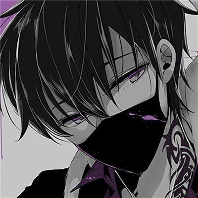 帅气男生头像动漫口罩