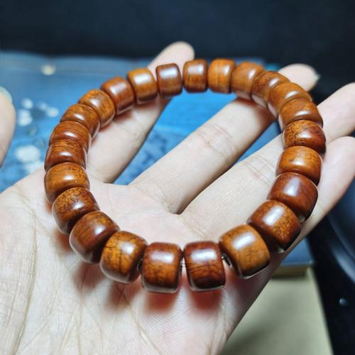 西藏牦牛骨手串骨头灵骨手藏式佛珠牛角男女菩提佛珠