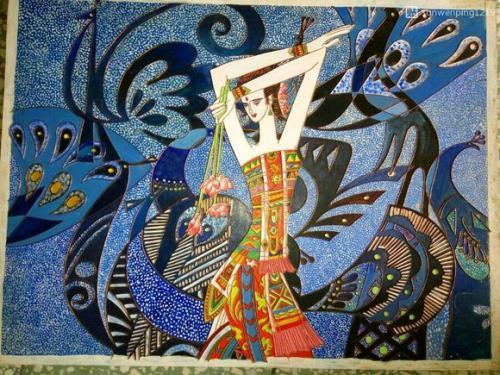 铜丝装饰画的详细制作步骤