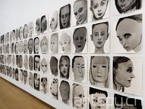 马琳·杜马斯(marlene dumas)回顾展:成为负担的图像