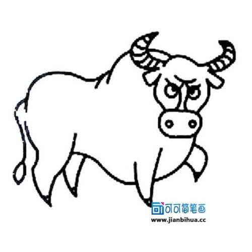 牛简笔画2