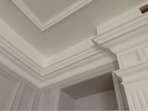 石膏线原来这么绕两圈比吊顶还要好看既简约又奢华