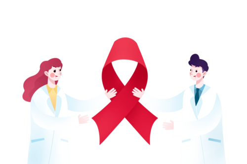 艾滋病是一种危害性极大的传染病,由感染艾滋病病毒(hiv病毒)引起.