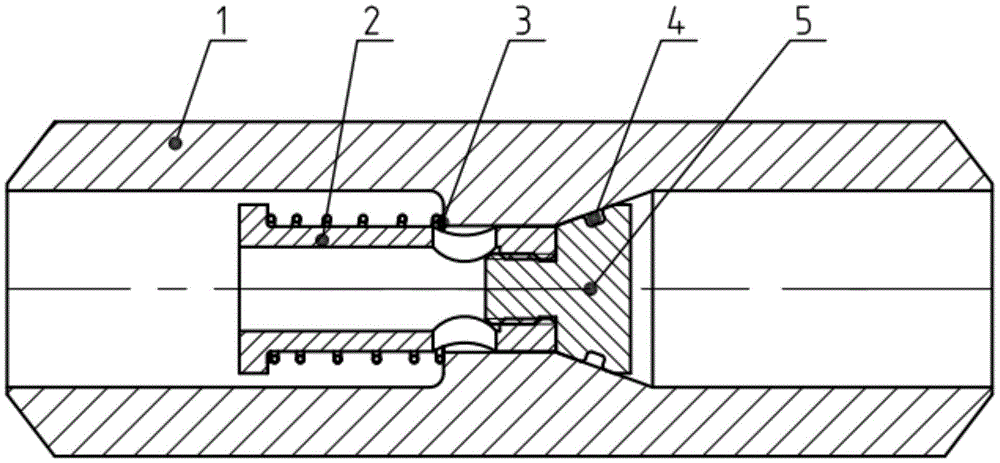 【实用新型】一种o型圈密封焊接式单向阀不可交易