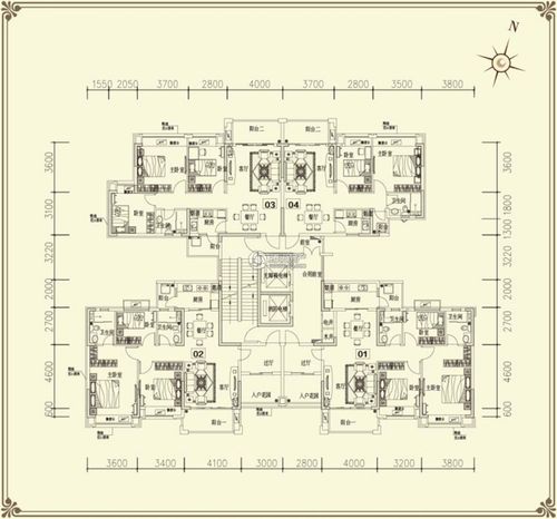 > 敏捷东城水岸户型图