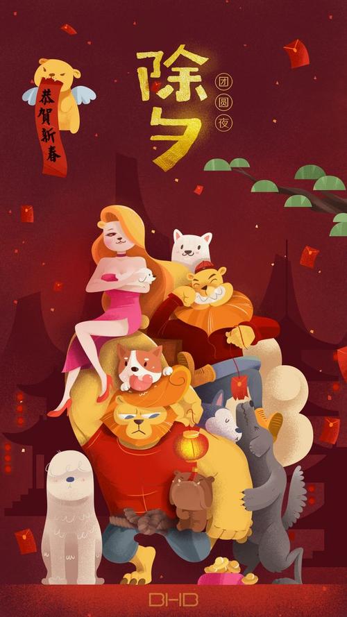 发一波除夕到初七的新年贺图!