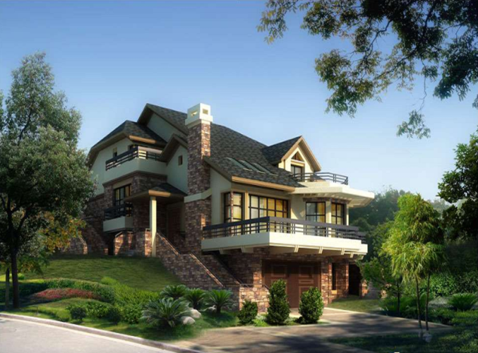 西山美墅有300-500㎡不等的独栋户型