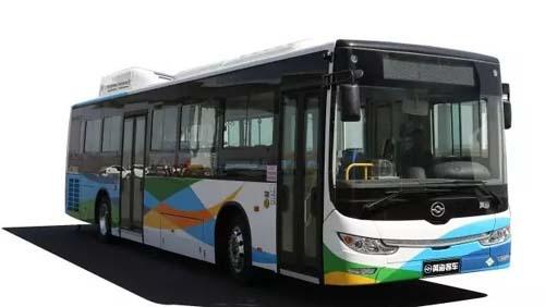 黄海dd6120chev2n气电混合动力公交车