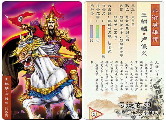 2 天罡星 玉麒麟 卢俊义