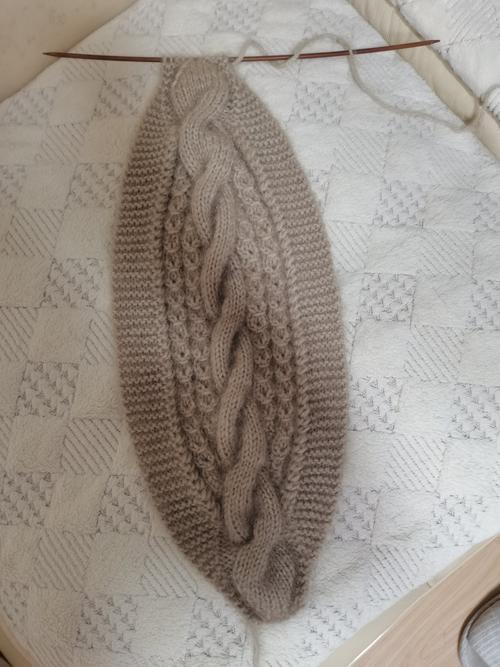 麻花,铜钱花帽子半成品