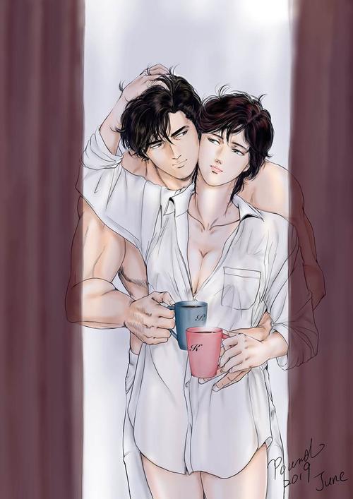 北条司的城市猎人高清插画