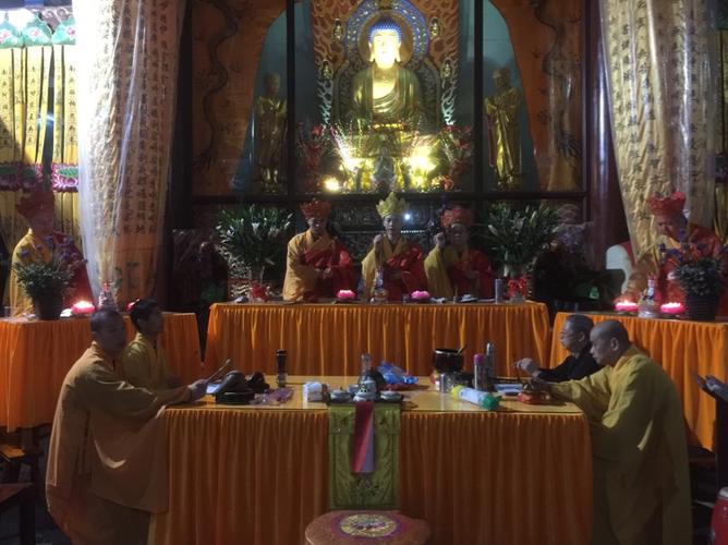 其它 浙江省温州市瓯海区仙岩善庆寺口 写美篇  今天的瑜伽焰口法会