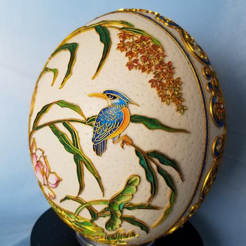 香远益清——我的景泰蓝掐丝画