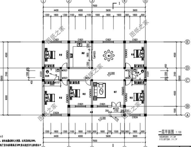 13米(含屋顶); 设计功能: 一层户型:客厅,玄关,餐厅,厨房,储藏室,娱乐