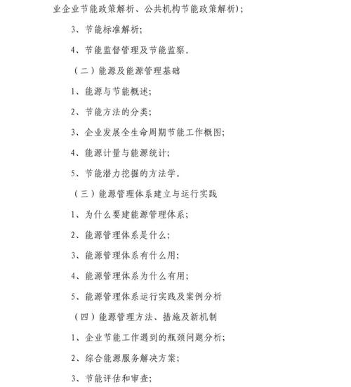 1,由中国节能协会制定,颁发《能源管理师证书》,等级:高级,实行统一