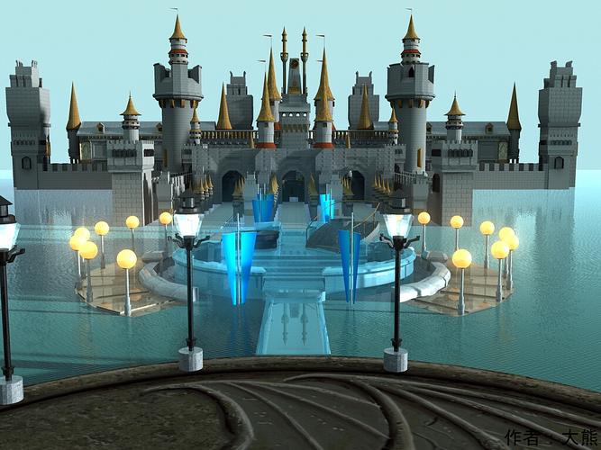 城堡|三维|场景|熊浦迅 - 原创作品 - 站酷 (zcool)