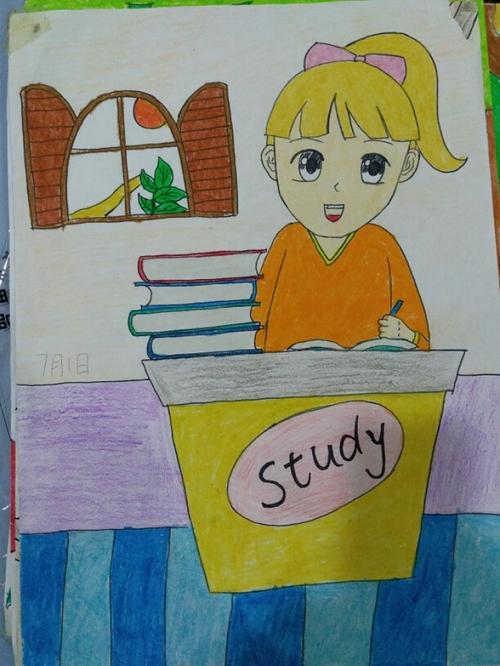 儿童画素材74爱学习-堆糖,美好生活研究所