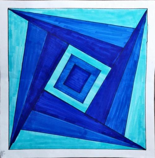 我的色彩我做主,校园达人竞相秀!——"美术平面构成小达人"六年级专场